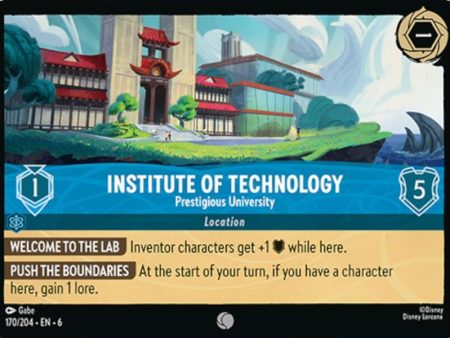 Institute of Technology - Prestigious University (170 204) [Azurite Sea] Online now