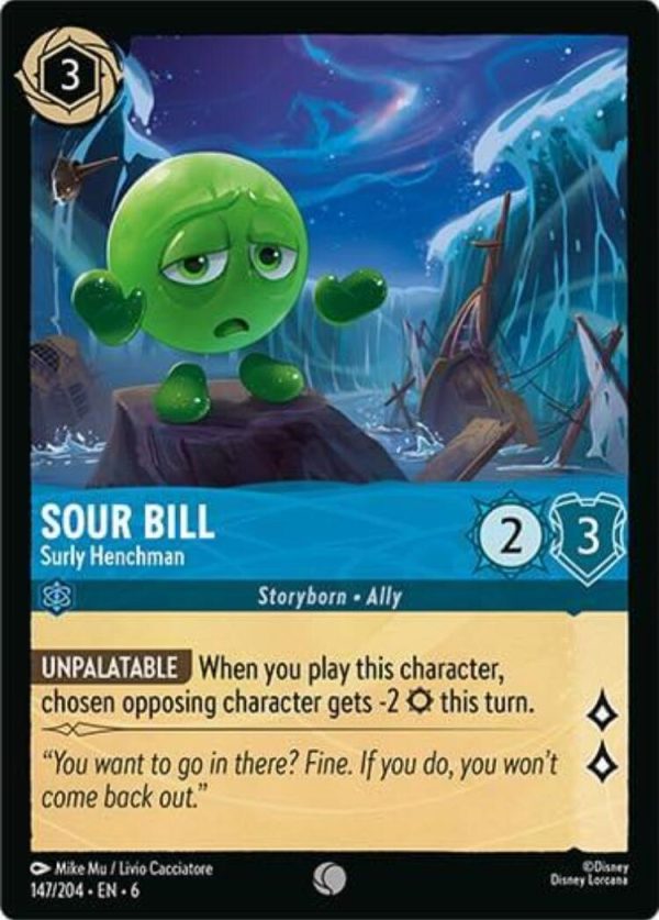 Sour Bill - Surly Henchman (147 204) [Azurite Sea] For Cheap