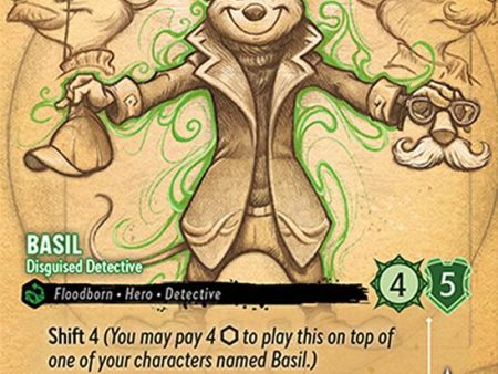 Basil - Disguised Detective (Enchanted) (212 204) [Azurite Sea] Discount