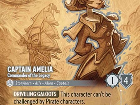 Captain Amelia - Commander of the Legacy (Enchanted) (221 204) [Azurite Sea] Online now