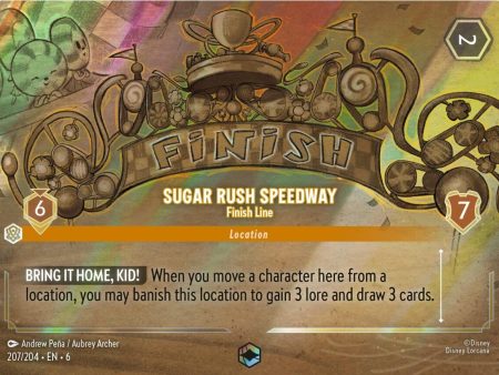 Sugar Rush Speedway - Finish Line (Enchanted) (207 204) [Azurite Sea] Online now