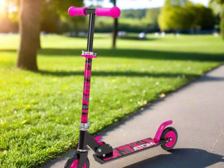 ATOM Inline Scooter - Pink Camouflage Fashion