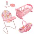 BabyBoo Dolls Nursery Playset - 7 Piece Toy Playset Sale