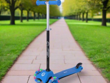 EVO Light Up Mini Cruiser Scooter  -  Baby Blue on Sale