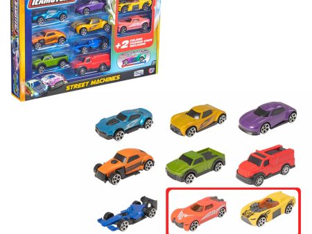 Teamsterz Racing Cars  - With 2 Colour Changing Cars Sale