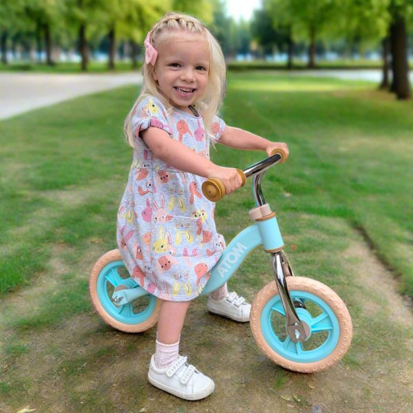 ATOM 10  Glider Balance Bike - Mint Green Sale