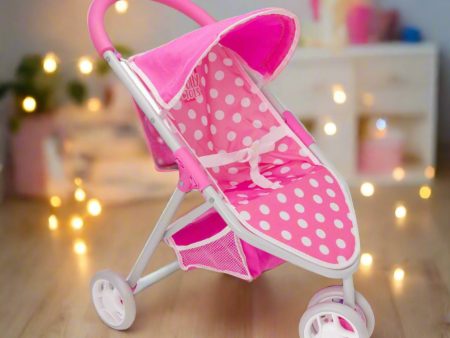 Dolly Tots Jogger Dolls Pram Fashion