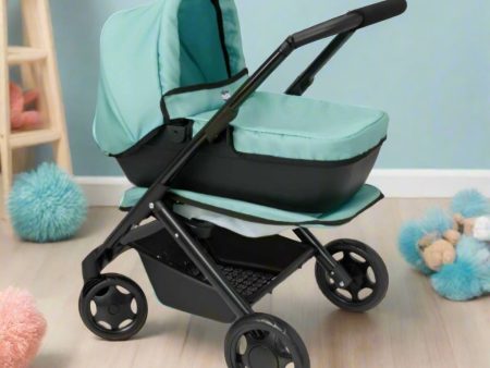 Chicco Junior 3-IN-1 Dolls Pram - Blue For Sale