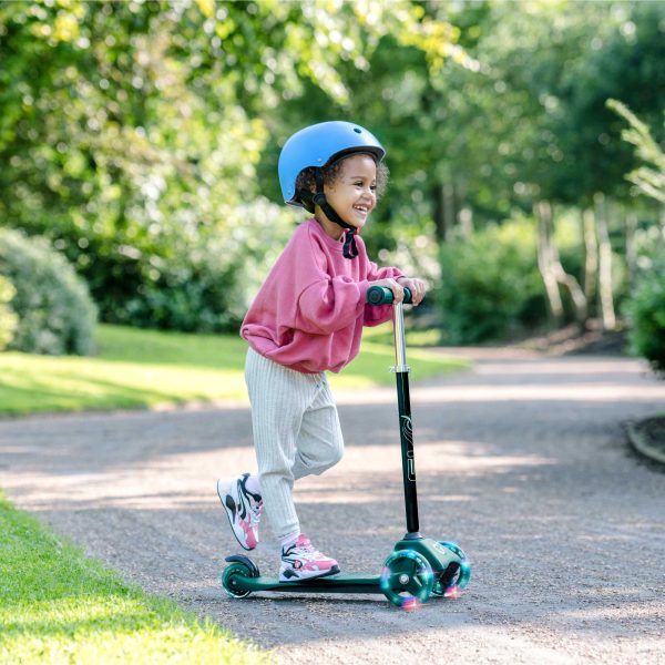 EVO Light Up Mini Cruiser Scooter  -  Green Online Sale