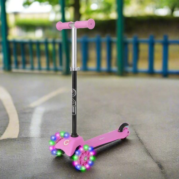 EVO Light Up Mini Cruiser Scooter  - Baby Pink Online Sale