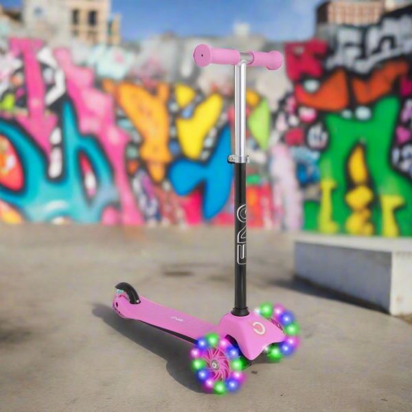 EVO Light Up Mini Cruiser Scooter  - Baby Pink Online Sale