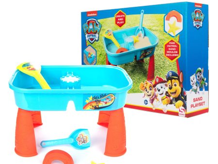 Paw Patrol Sand & Water Tablet - Includes Spade, Rake & Sand Moulds Online Sale