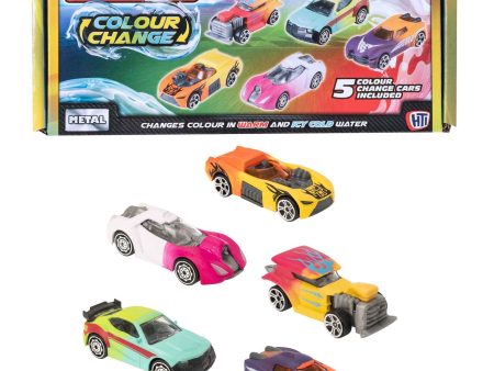 Teamsterz 5 Colour Change Cars Playset For Sale