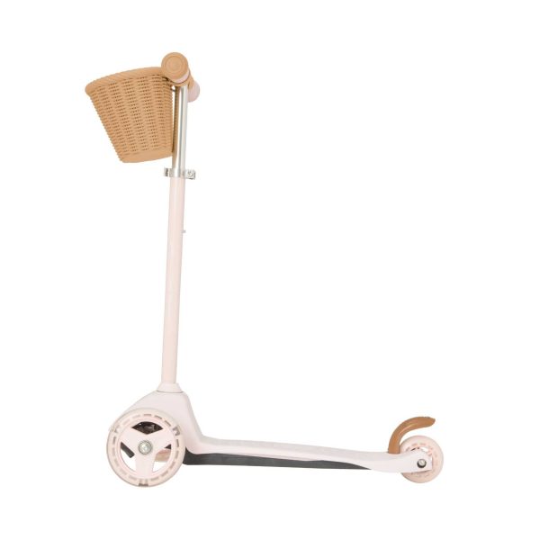 EVO Mini Cruiser Scooter With Basket - Pink Supply