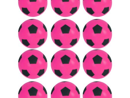 Foam Football Pack Of 12 - Pink (19.4cm) Online Sale