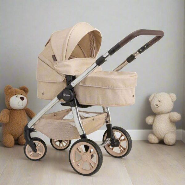 Celuna Premium Vogue Stone Dolls Pram - Two Pram Modes Online Sale