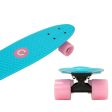 EVO Light-Up Penny Board - Blue & Pink Online now