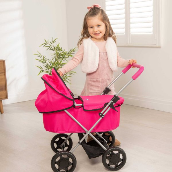 Chicco Amore Dolls Pram - Pink Online now