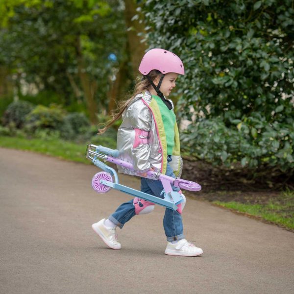 ATOM Light Up Inline Scooter - Lilac For Cheap