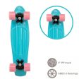 EVO Light-Up Penny Board - Blue & Pink Online now