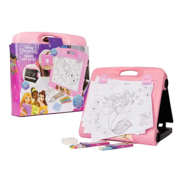 Disney Princess Art Easel  - Chalkboard, Crayons & Chalks included Supply