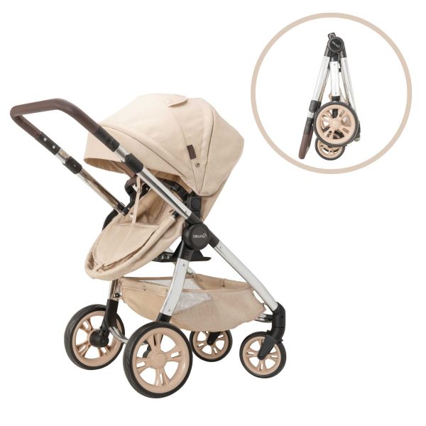 Celuna Premium Vogue Stone Dolls Pram - Two Pram Modes Online Sale