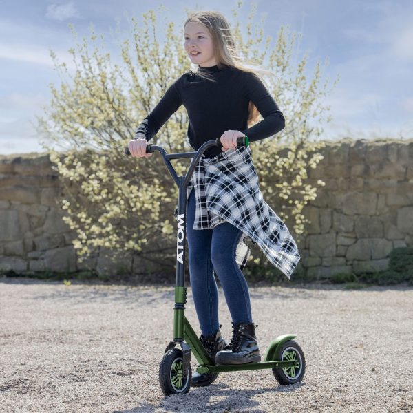 ATOM Dirt Rider Scooter - Green Discount