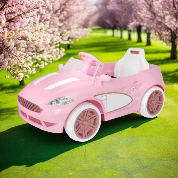 EVO Electric Ride-On Dream Coupe Pink Car For Cheap