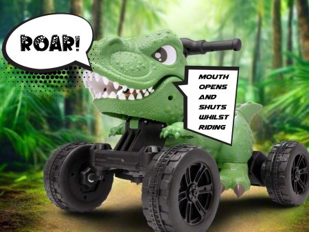 ATOM Quad Bike Electric Ride-On - Dinosaur For Cheap