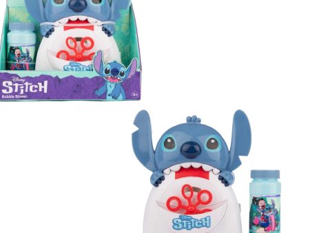 Disney Lilo & Stitch Bubble Machine - Includes Bubble Solution Fashion