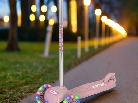 ATOM Light-Up Move  N  Groove Scooter - Pink Fashion