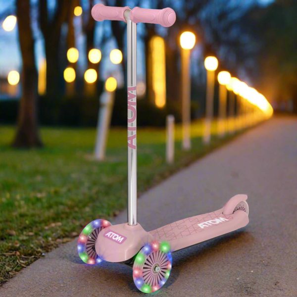 ATOM Light-Up Move  N  Groove Scooter - Pink Fashion