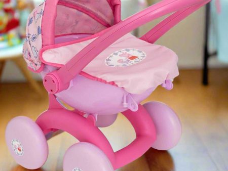 Peppa Pig 4 in 1 My First Dolls Pram - Pink Hot on Sale