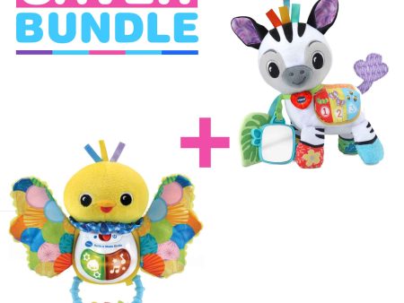 VTech On The Go Zebra + Rattle & Shake Birdie - Bundle Discount