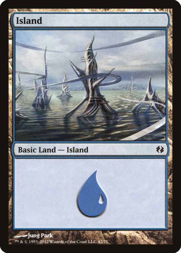 Island (42) [Duel Decks: Venser vs. Koth] For Cheap