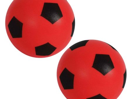 Foam Footballs | Pack of 2 | Red Supply