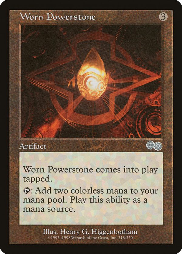 Worn Powerstone [Urza s Saga] Discount