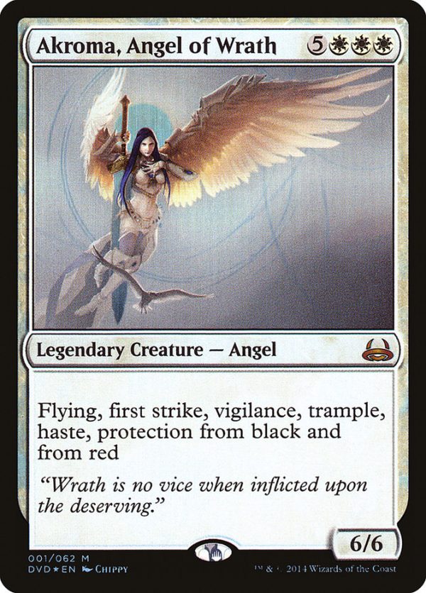 Akroma, Angel of Wrath (Divine vs. Demonic) [Duel Decks Anthology] For Cheap