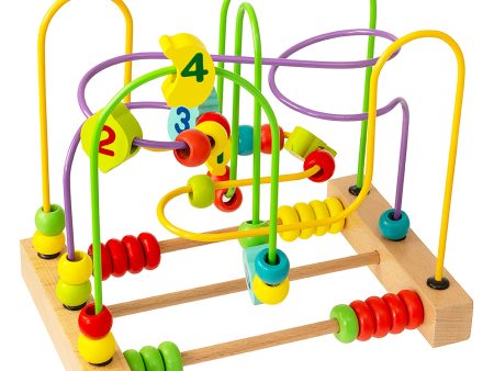 WoodWorks Bead Maze Activity Cube Hot on Sale