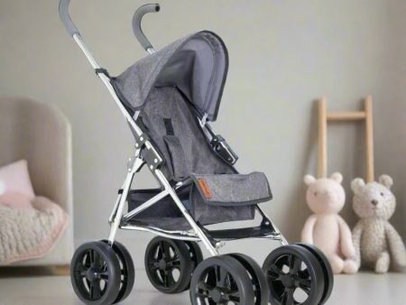 Celuna Premium Junior Dolls Stroller - Grey Online now