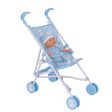 BabyBoo Kitty Doll Stroller - Blue For Discount