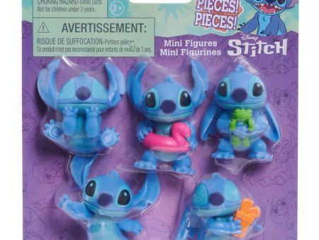 Disney Stitch Collectible 2.5  Figures - 5 Pack For Cheap