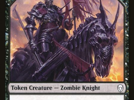 Zombie Knight Token [Dominaria Tokens] Sale