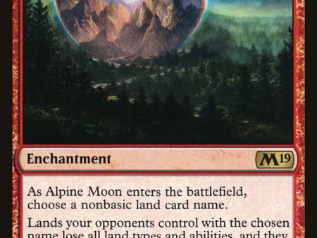 Alpine Moon [Core Set 2019] For Sale