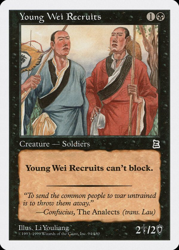 Young Wei Recruits [Portal Three Kingdoms] Cheap