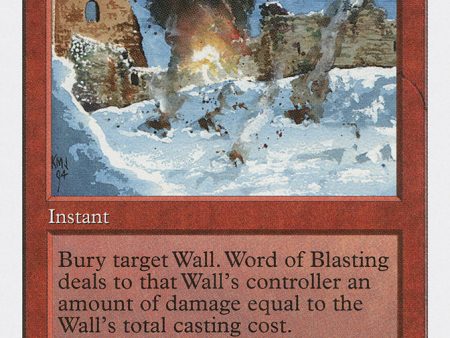 Word of Blasting [Fifth Edition] Supply