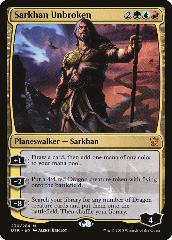 Sarkhan Unbroken [Dragons of Tarkir] Online Sale