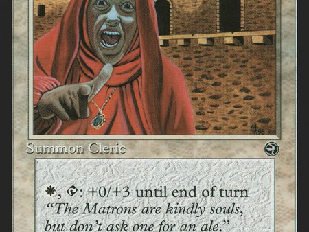 Abbey Matron (Halina Flavor Text) [Homelands] Discount