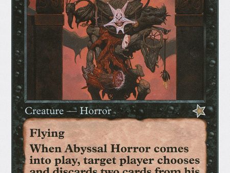 Abyssal Horror [Starter 1999] For Discount