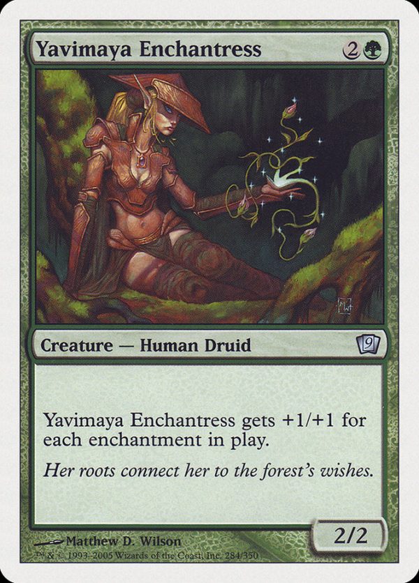 Yavimaya Enchantress [Ninth Edition] Online Sale